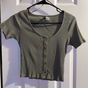 Olive green shirt
